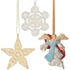 Hot The Met Store 2024 Star, Snowflake, and Angel Tree Ornament Set