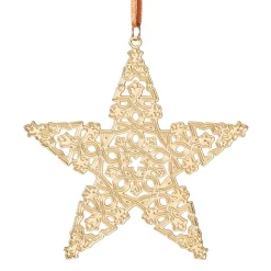 The Met Store 2024 Sterling Silver Star and Snowflake Ornament Set