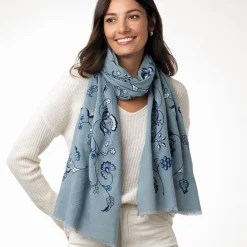 Outlet The Met Store American Vines Embroidered Shawl