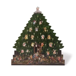 New The Met Store Angel Tree Wooden Advent Calendar