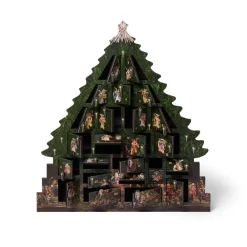 New The Met Store Angel Tree Wooden Advent Calendar