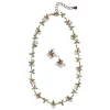 New The Met Store Blushing Berries Necklace and Earrings Set
