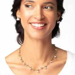 New The Met Store Blushing Berries Necklace and Earrings Set