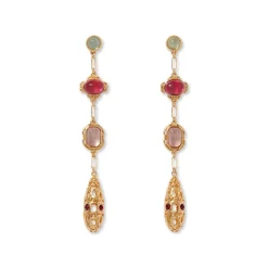 Outlet The Met Store Cascading Gems Drop Earrings