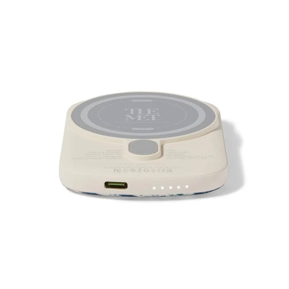 Sale The Met Store Casely Hokusai Great Wave Power Pod Wireless Charger