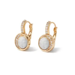 Sale The Met Store Celestial Symbols Carved Mother-of-Pearl Coin Hoop Earrings