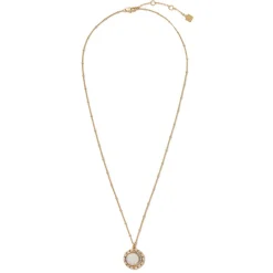 The Met Store Celestial Symbols Carved Mother-of-Pearl Pendant Necklace