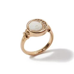 Online The Met Store Celestial Symbols Carved Mother-of-Pearl Signet Ring
