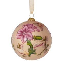 Outlet The Met Store Chelsea Botanicals Hand-Painted Glass Ornament Set