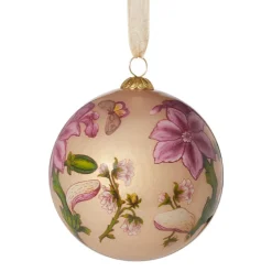 Outlet The Met Store Chelsea Botanicals Hand-Painted Glass Ornament Set