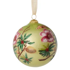 Outlet The Met Store Chelsea Botanicals Hand-Painted Glass Ornament Set