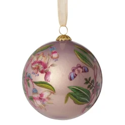Outlet The Met Store Chelsea Botanicals Hand-Painted Glass Ornament Set
