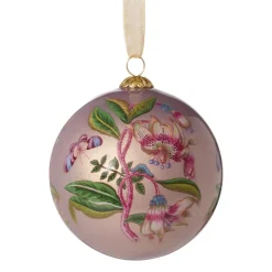 Outlet The Met Store Chelsea Botanicals Hand-Painted Glass Ornament Set