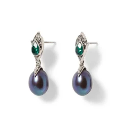 Outlet The Met Store Chelsea Peacock Pearl Drop Earrings
