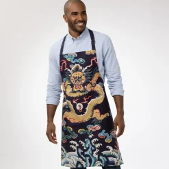 Sale The Met Store Chinese Dragon Rank Badge Apron
