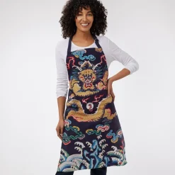 Sale The Met Store Chinese Dragon Rank Badge Apron
