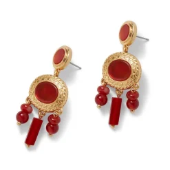 Sale The Met Store Classical Carnelian Chandelier Earrings