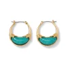 Hot The Met Store Cypriot Jade Crescent Hoop Earrings