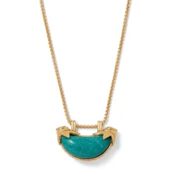 Outlet The Met Store Cypriot Jade Crescent Pendant Necklace
