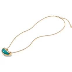 Outlet The Met Store Cypriot Jade Crescent Pendant Necklace