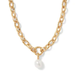Hot The Met Store Cypriot Twist Pearl Chain Pendant Necklace