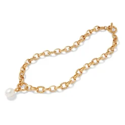 Hot The Met Store Cypriot Twist Pearl Chain Pendant Necklace