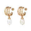 New The Met Store Cypriot Twist Pearl Triple-Hoop Earrings