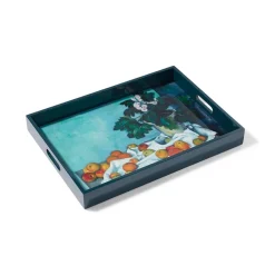 Outlet The Met Store Cézanne Apples and Primroses Rectangular Lacquer Tray