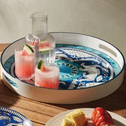 Hot The Met Store De Morgan Stylized Dragons Lacquer Tray