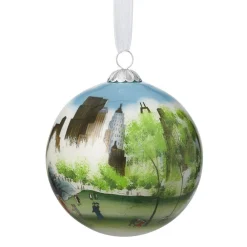 Outlet The Met Store Dehn Spring in Central Park Hand-Painted Glass Ornament