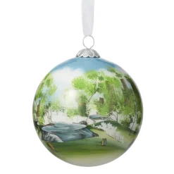 Outlet The Met Store Dehn Spring in Central Park Hand-Painted Glass Ornament