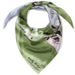 New The Met Store Dehn Spring in Central Park Square Silk Scarf