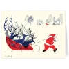 Discount The Met Store Earle: Santa and Deer Holiday Cards