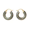 New The Met Store Egyptian Feather Hoop Earrings