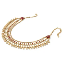Outlet The Met Store Egyptian Nefer Amulet Red Jasper Collar Necklace
