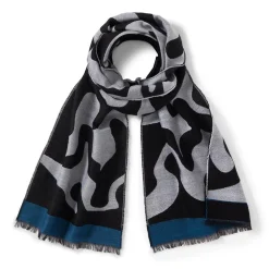 Online The Met Store Egyptian Swirled Glass Unisex Oblong Jacquard Scarf