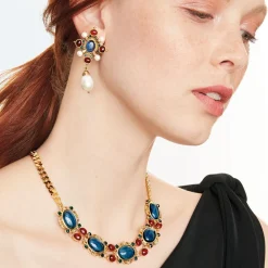 Clearance The Met Store Ellen Jeweled Earrings