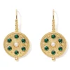 Discount The Met Store Embellished Disc Drop Earrings