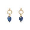 The Met Store Etruscan Lapis Doorknocker Earrings