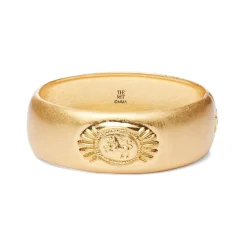 The Met Store Etruscan Lion Hinged Cuff Bracelet