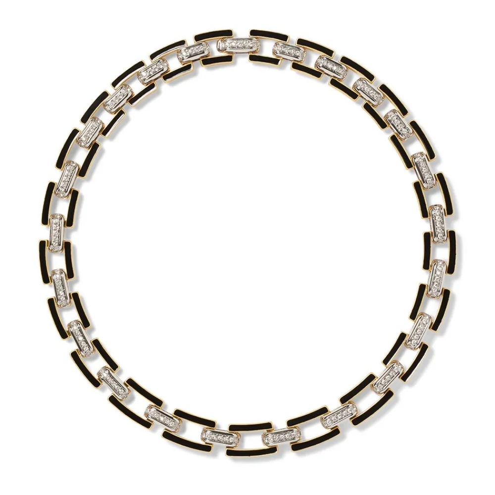 Outlet The Met Store European Buckle Enamel Collar Necklace