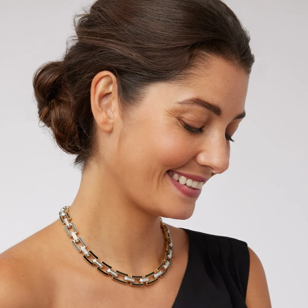 Outlet The Met Store European Buckle Enamel Collar Necklace