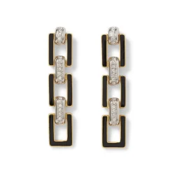 Discount The Met Store European Buckle Enamel Drop Earrings