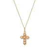 Hot The Met Store Filipino Pearl Cross Pendant Necklace