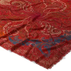 Online The Met Store Four Seasons Paisley Square Wool Scarf