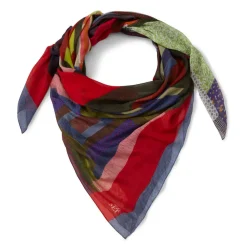 Discount The Met Store Gee's Bend Pettway Quilt Design Oblong Silk Scarf