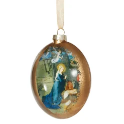 Hot The Met Store Gerard David Nativity Scene Glass Disc Ornament