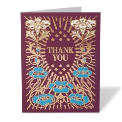 The Met Store Gilded Book Covers Thank-You Cards