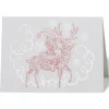 The Met Store Gordon: Santa Riding Reindeer Fine Holiday Cards