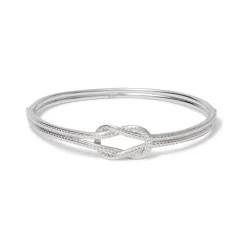 The Met Store Herakles Knot Hinged Bangle